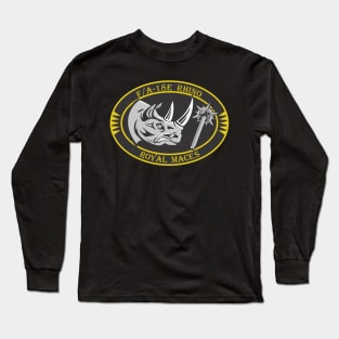 VFA-27 Royal Maces - Rhino Long Sleeve T-Shirt